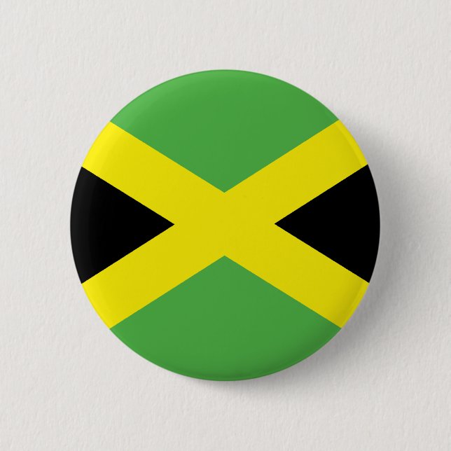 Jamaican Flag T-shirts and Gifts 6 Cm Round Badge (Front)
