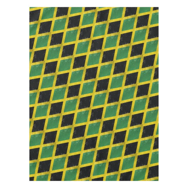Jamaican Flag Tablecloth (Front)