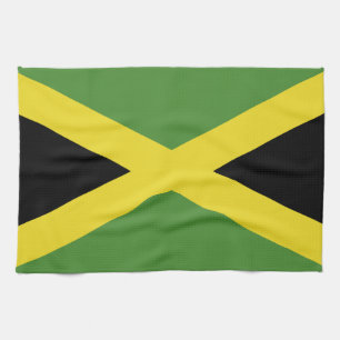 Jamaican Flag Tea Towel