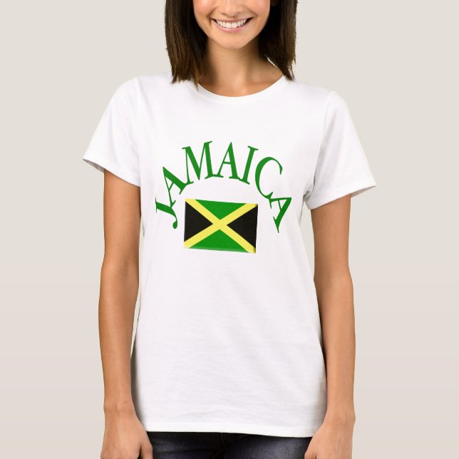 JAMAICAN Flag tee (Front)