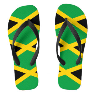 Jamaican flag thongs