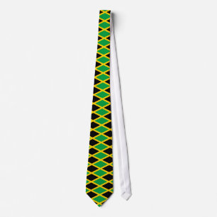 Jamaican flag tie