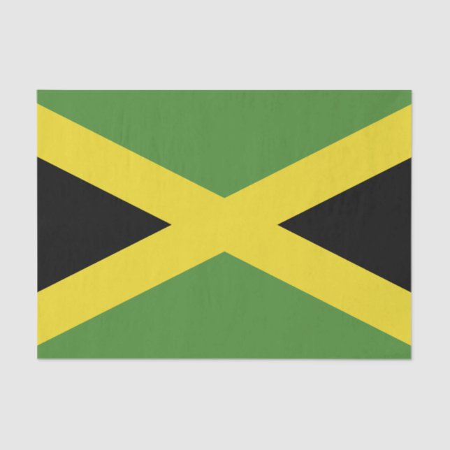 Jamaican Flag Tissue Paper (Front)