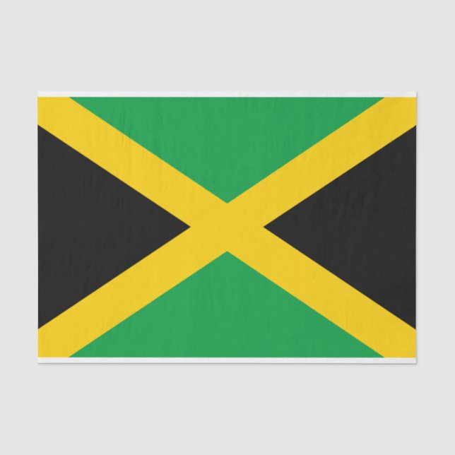 Jamaican Flag Tissue Paper (Front)