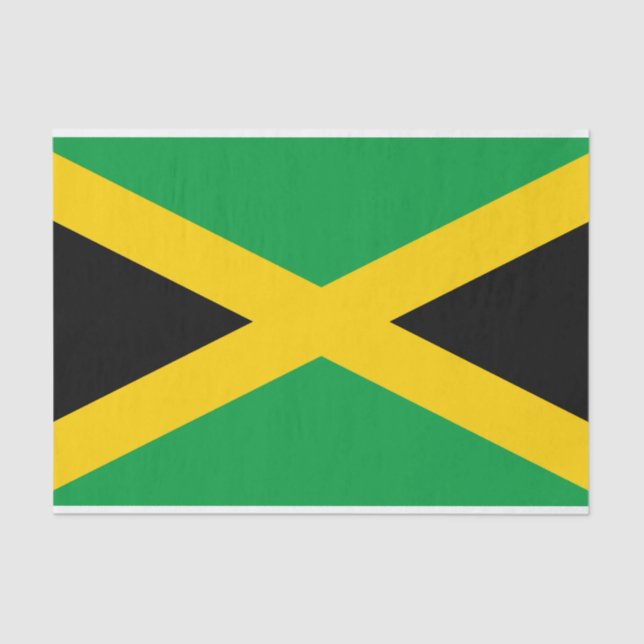 Jamaican Flag Tissue Paper (Front)