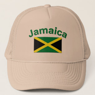 Jamaican Flag Trucker Hat