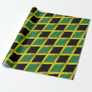 Jamaican Flag Wrapping Paper