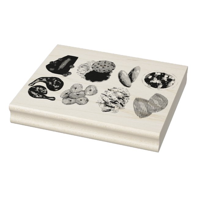 Jamaican Foods Caribbean Island Cooking Cuisine Rubber Stamp (Stamp)