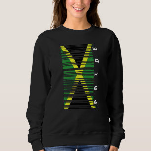 Jamaican Jamaica Flag National Pride Roots Country Sweatshirt