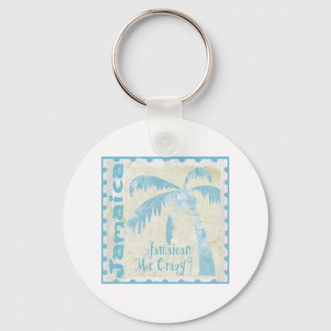 Jamaican Me Crazy Key Ring (Front)