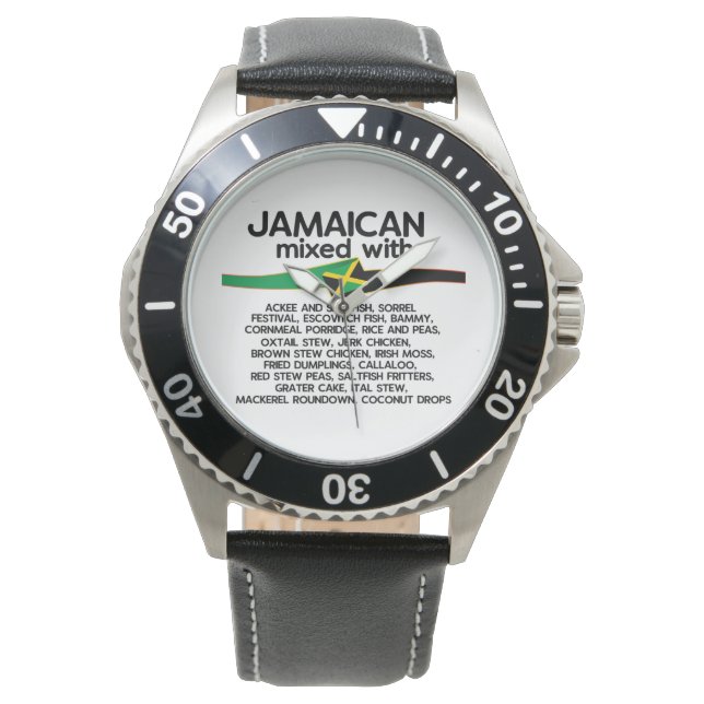 Jamaican Mixed With Jamaica  Watch (Front)