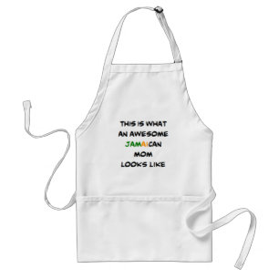 jamaican mom, awesome standard apron