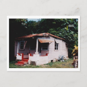 Jamaican Old House Postcard