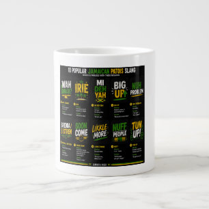 Jamaican Patois Slang Large Coffee Mug