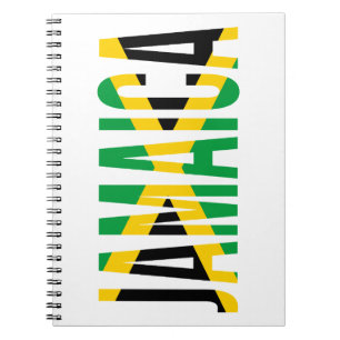 Jamaican Pride Flag Of Jamaica Notebook