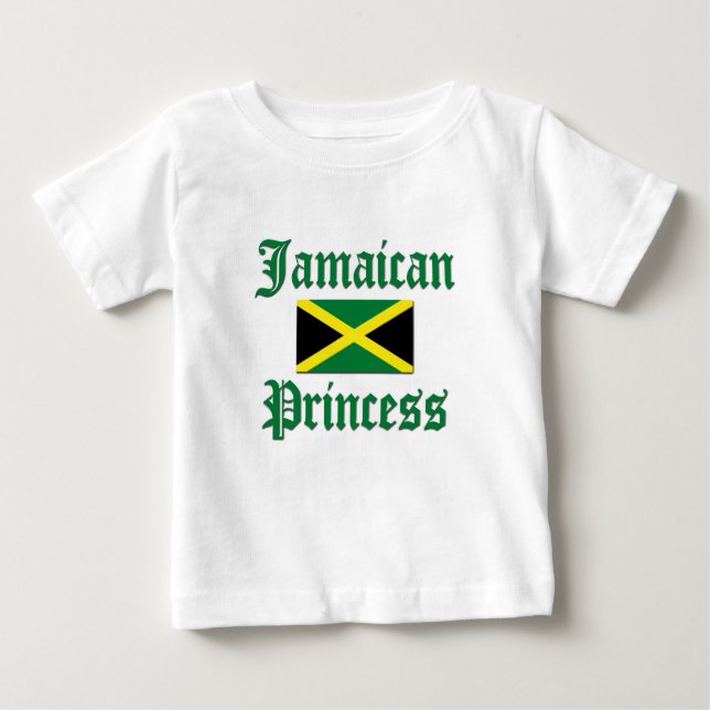 Jamaican Princess Baby T-Shirt (Front)