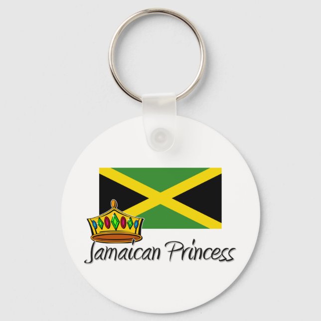 Jamaican Princess Key Ring (Front)