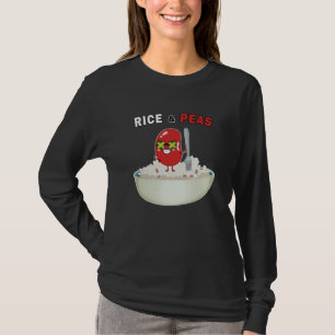 Jamaican Rice and Peas Jamaican Flag Colors Jamaic T-Shirt
