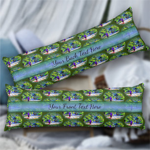 Jamaican River Raft Ride J001 Body Cushion