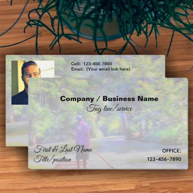 Jamaican River Raft Ride J001 Business Card (Creator Uploaded)