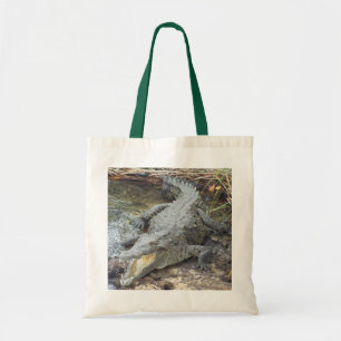 Jamaican Salt Water Crocodile Tote Bag