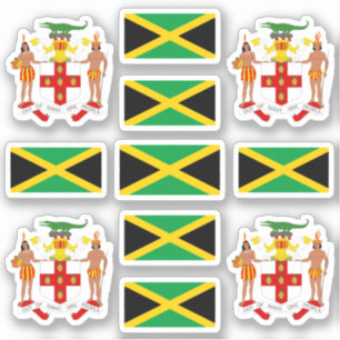 Jamaican state symbols / coat of arms and flag
