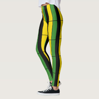 Jamaican Striped Leggings