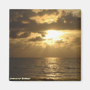 Jamaican Sunset Magnet