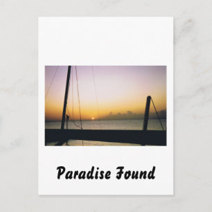 Jamaican Sunset Postcard