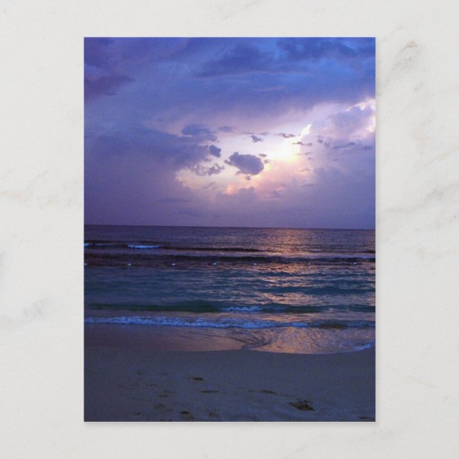 Jamaican Sunset Postcard (Front)