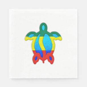 Jamaican Turtle Napkin