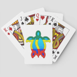 Jamaican Turtle Playing Cards