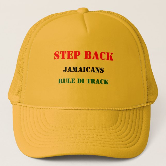 Jamaicans rule trucker hats (Front)