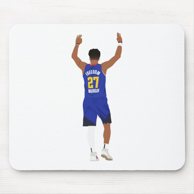 Jamal Murray 3's (denver Nuggets)  Mouse Pad (Front)