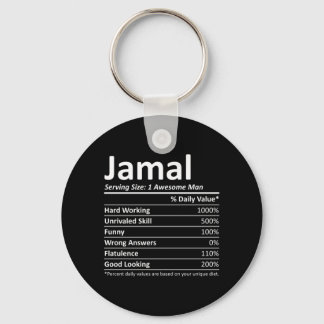 Jamal Rition Funny Birthday Personalised Name Gift Key Ring