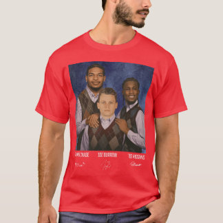 JaMarr Chase Joe Burrowee Higgins Football Cincinn T-Shirt