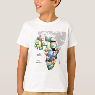 Jambo Habari Africa ! I Love Africa T-Shirt