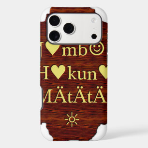 Jambo Hakuna Matata: African Art Print/Graphic
