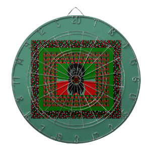 Jambo Kenya Art Print Dartboard