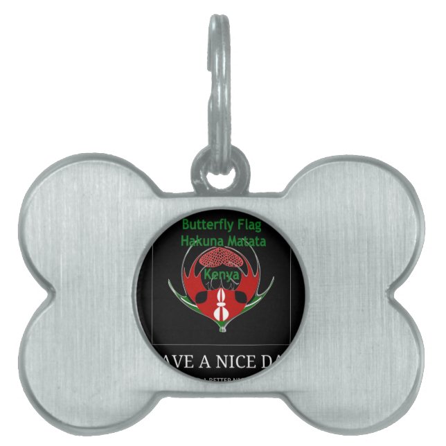 Jambo Kenya Pet Tag (Front)