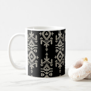 Jamdani Print Folk Pattern Coffee Mug