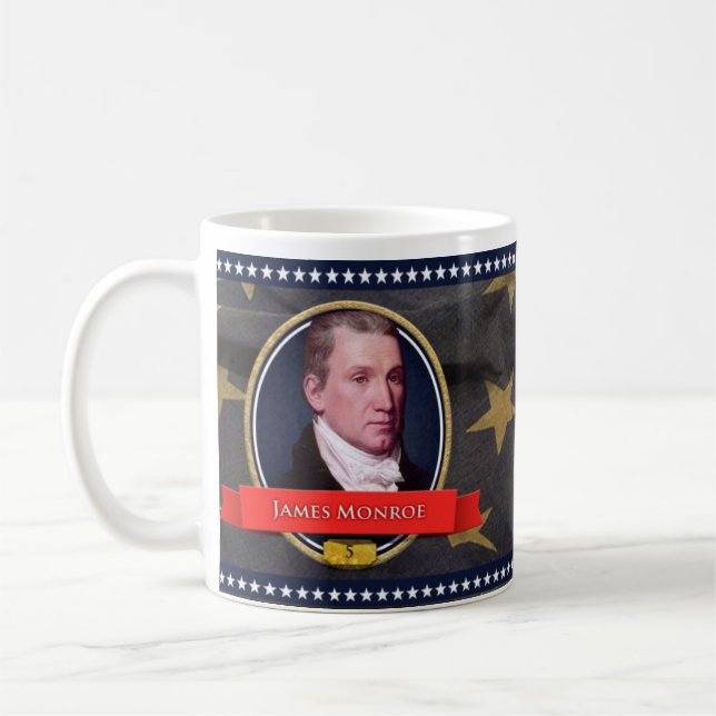 Jame Monroe Historical Mug (Left)