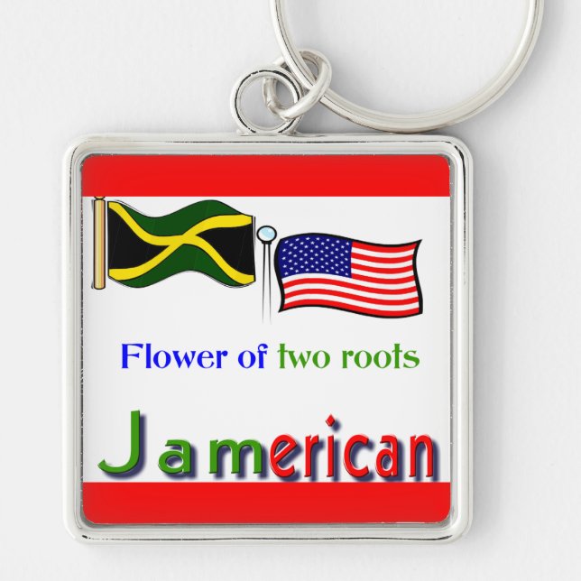 jamerican key ring (Front)