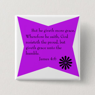 James 4:6 button
