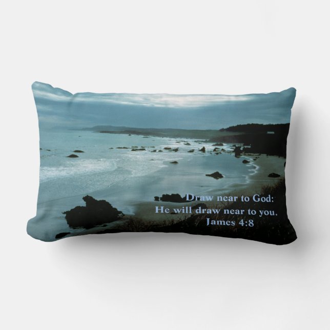 James 4:8 Scripture Pillow (Front)