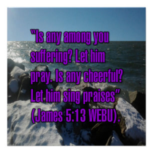James 5:13 WEBU Poster