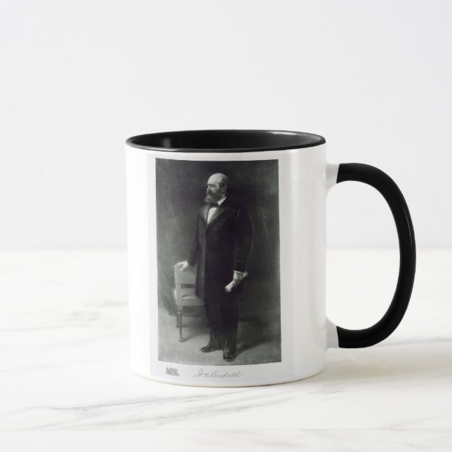 James A. Garfield, 20th President of the United St Mug (Right)
