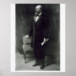 James A. Garfield, 20th President of the United St Poster