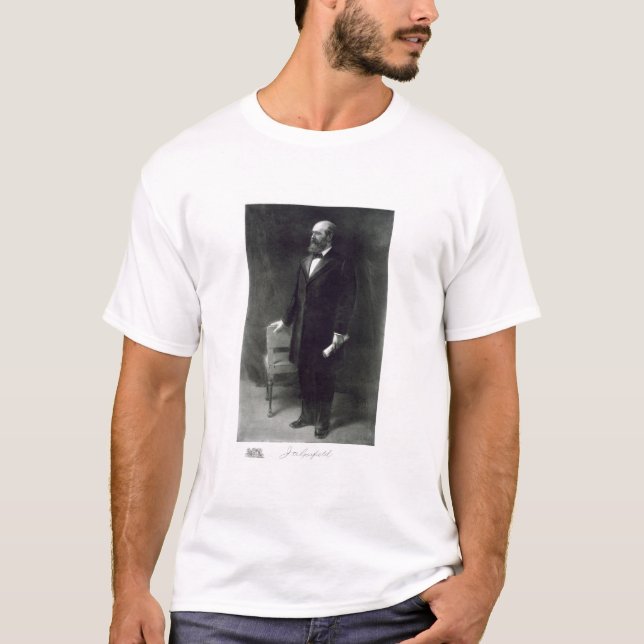 James A. Garfield, 20th President of the United St T-Shirt (Front)