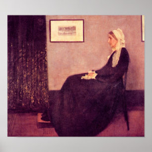 James Abbot McNeill Whistler - Whistler's Mother Poster